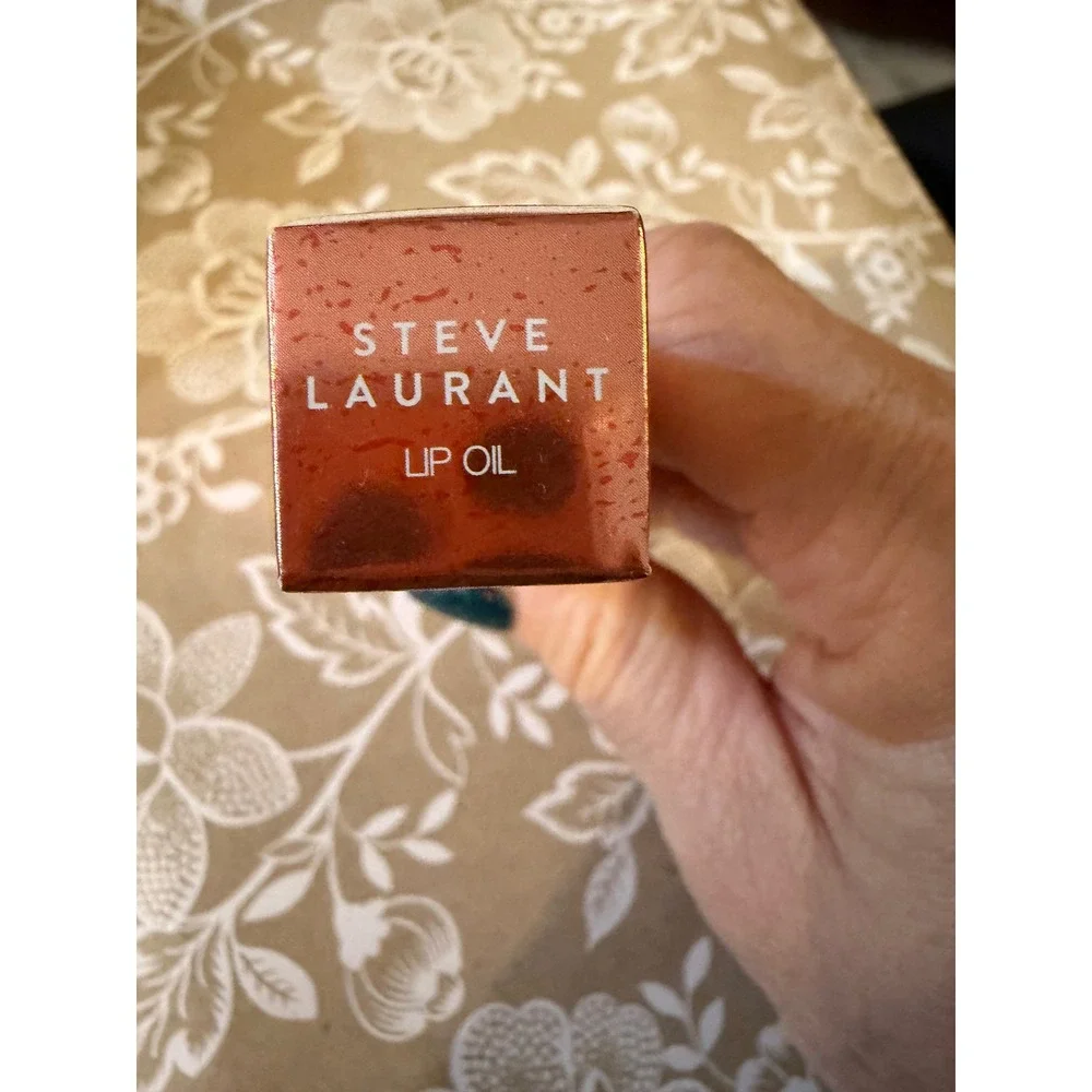 Steve‎ Laurant Lip Oil Orchid Shade Hydrating Tinted Gloss Luxury Beauty